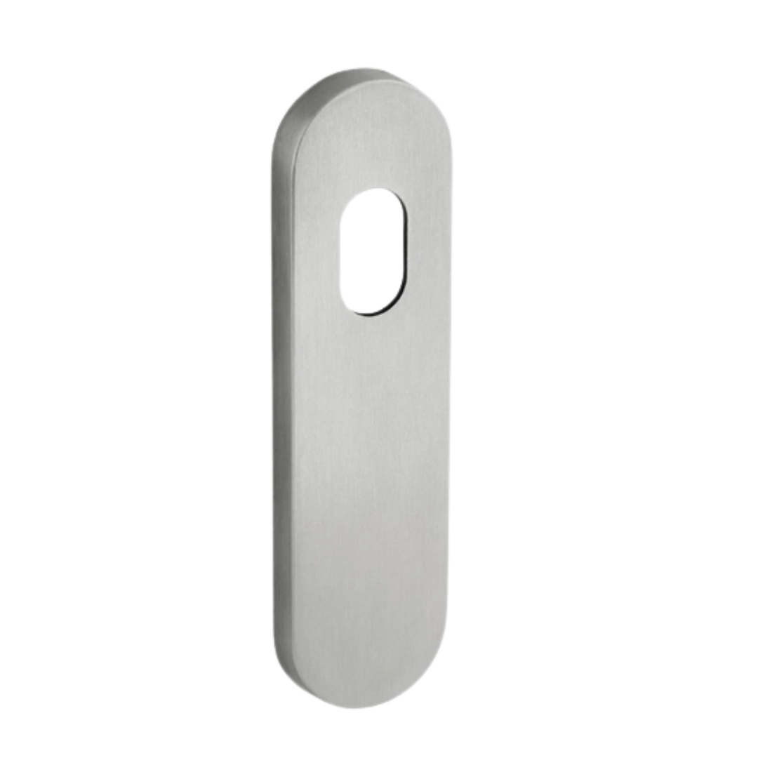 Dormakaba 6710 External Plain Plate with Cylinder Hole (Concealed Fix)