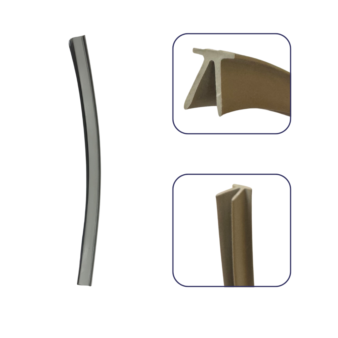 Kilargo ISRG Silicone Twin Fin Gasket to suit FDMST T-Bar & IS7330 Profile