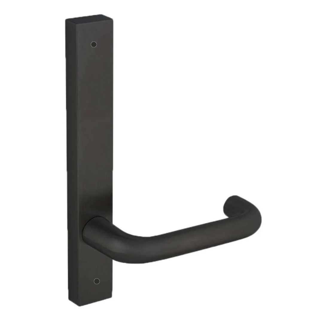 Dormakaba 6406/30 Furniture Narrow Square End Plate Visible Fix with Noosa Lever