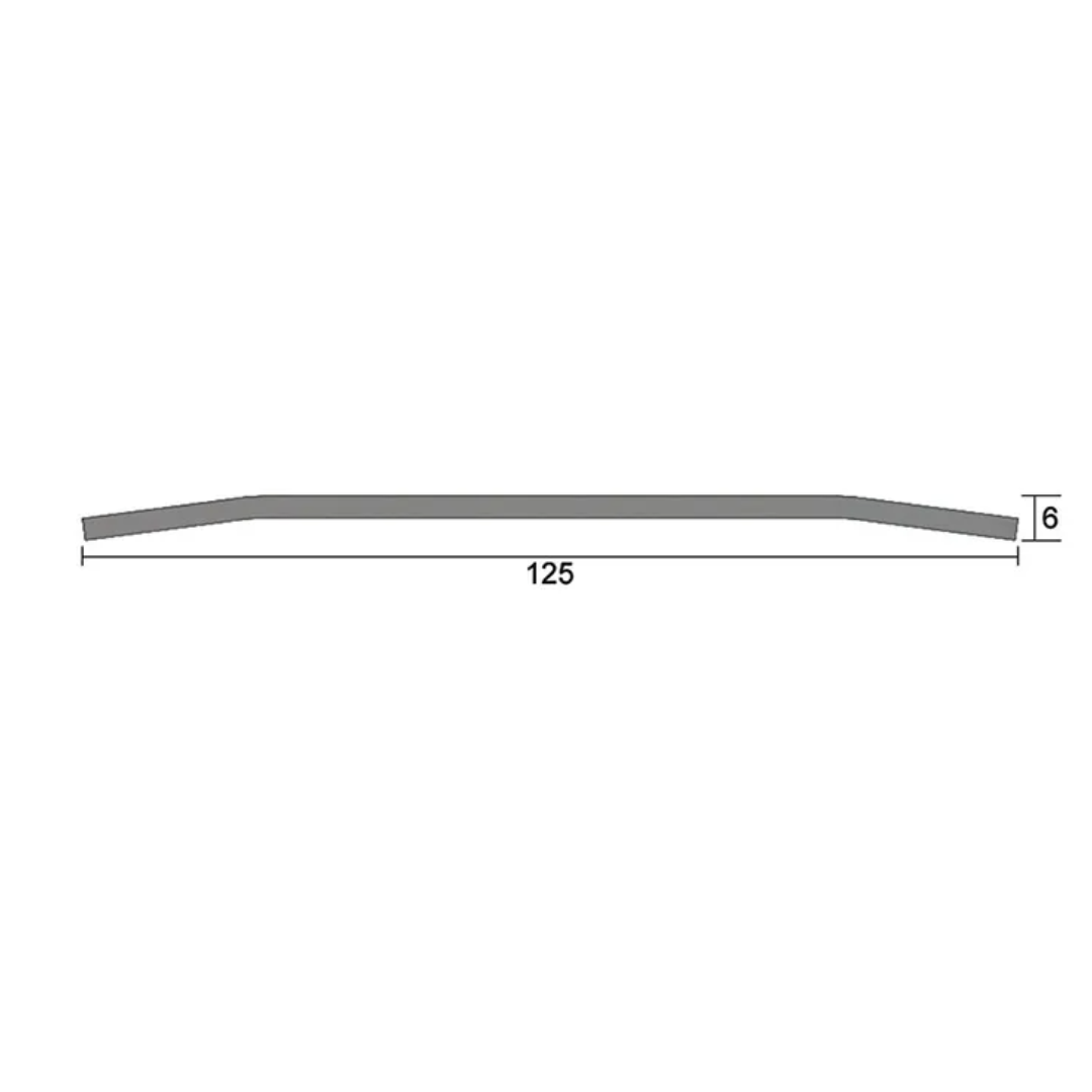 Kilargo IS4060s 125mm heavy duty Stainless Steel Threshold Plate ...
