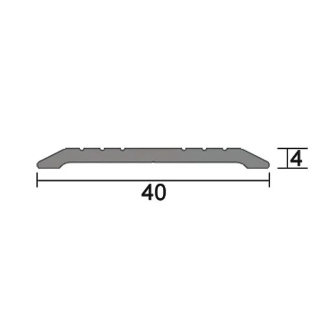 Kilargo IS4130 40mm Ribbed Medium Duty Threshold Plate – Doorpac Australia