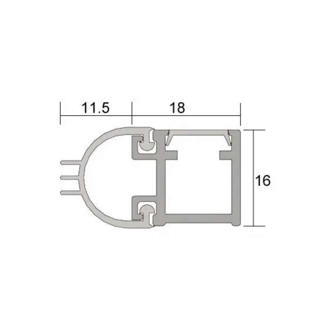 Kilargo IS7080si Acoustic Perimeter Seals – Doorpac Australia