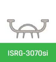Kilargo ISRG-3070SI Silicone Finned Gasket to suit IS3070, FDBU20 & FDBU60 Profiles