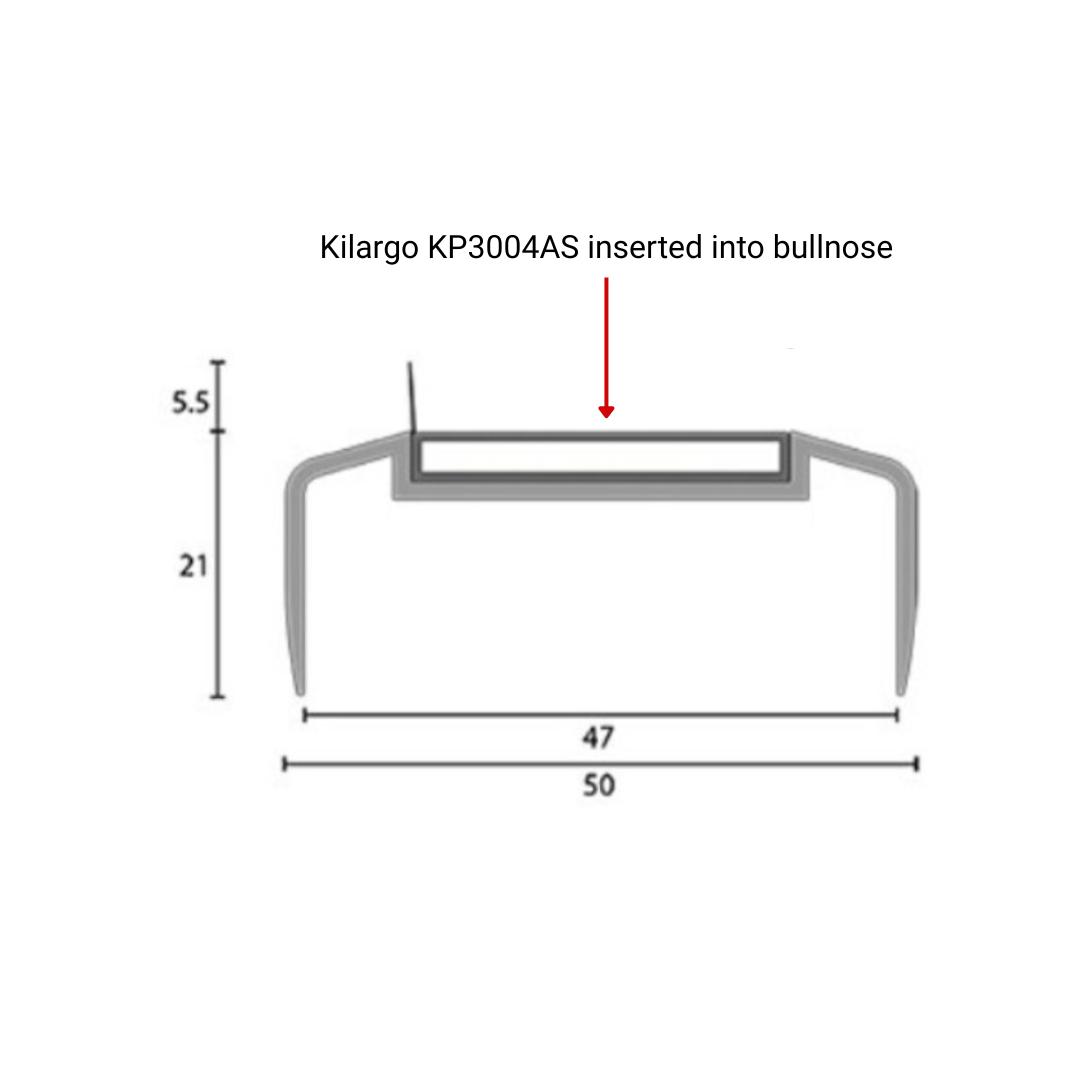Kilargo KP3004AS Intumescent Fire and Smoke Seal