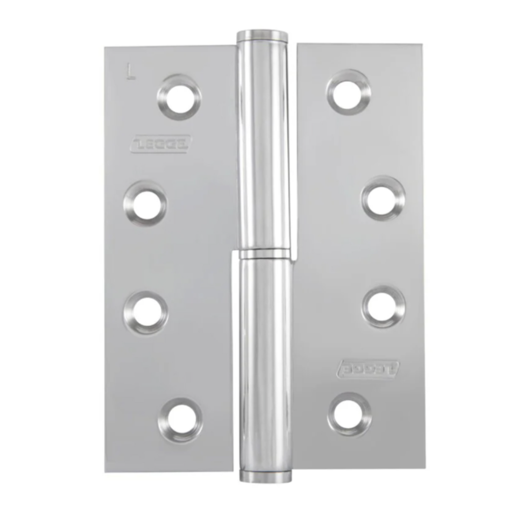 Legge Broad Butt Button Tipped Lift Off 100mm x 75mm x 2.5mm - Left Hand