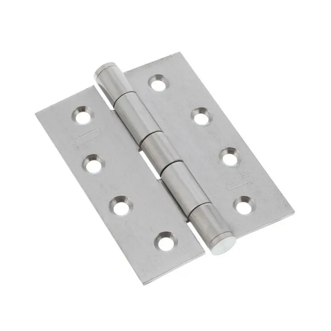 Legge Broad Butt, Button Tipped Fixed Pin Hinge 100 x 75 x 2.5mm ...