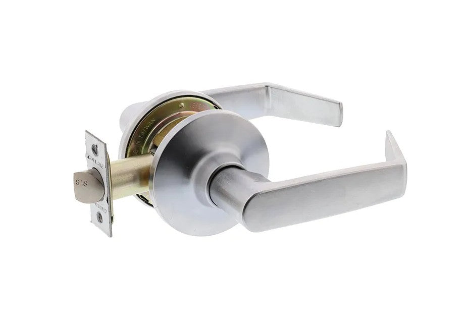 Carbine Rosehill Tiebolt Passage set, 60-70mm backset, Brushed Satin Chrome