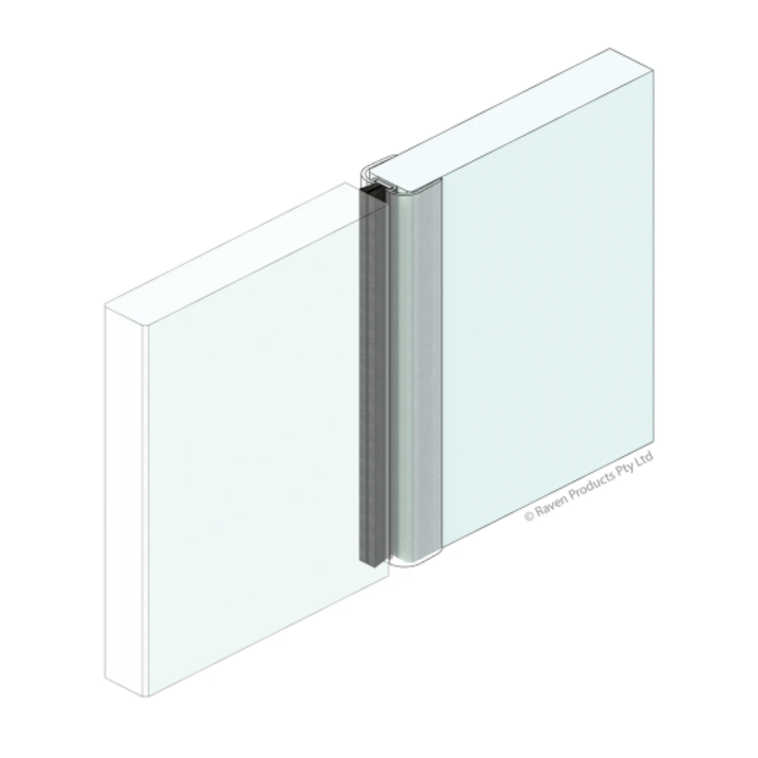 Raven RP103 Astragal for Frameless Glass
