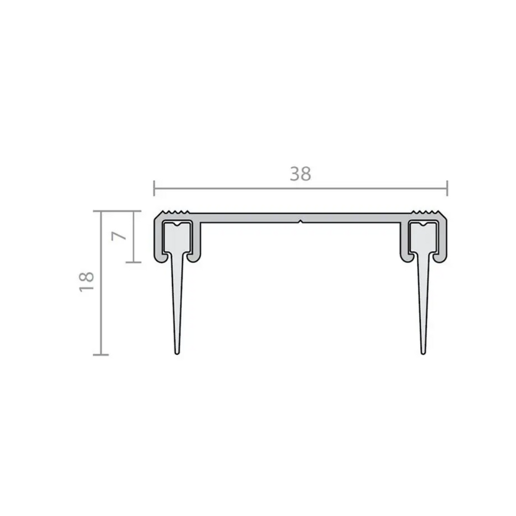 Raven RP129Si Door Bottom Sweep Seal 18mm – Doorpac Australia