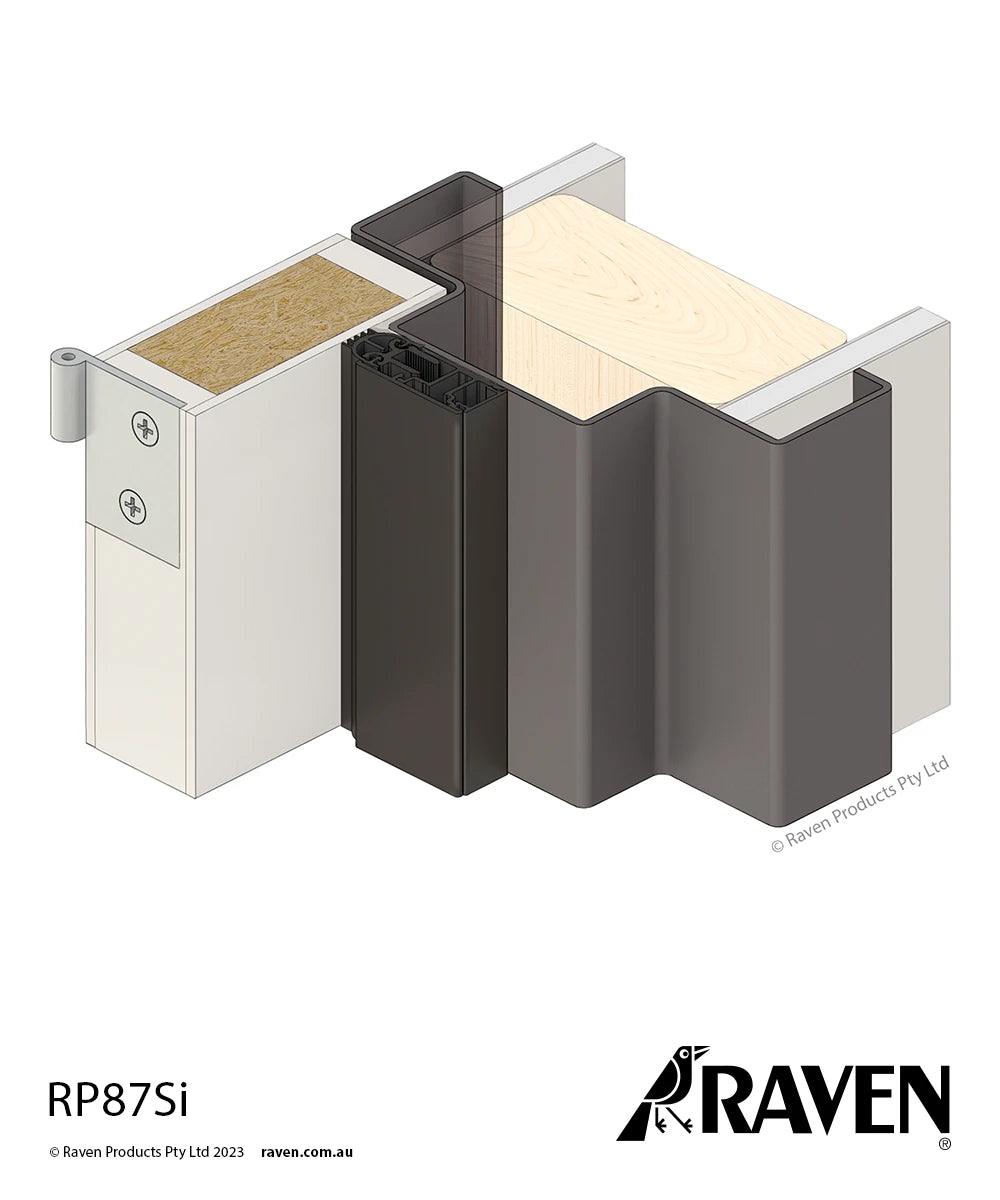 Raven RP87Si Perimeter Seal - Aluminium Cover (3000mm)