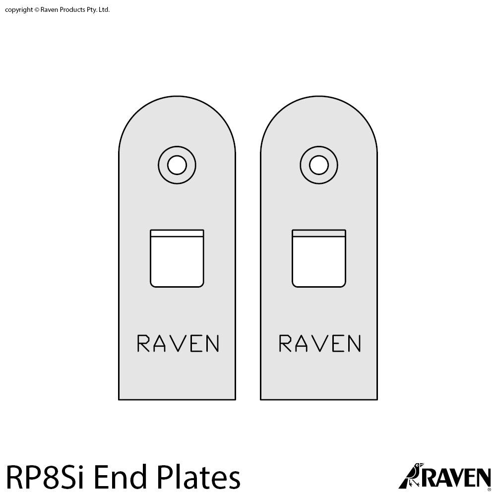 Raven RP8si Screw Bag and End Plate - Spare Part