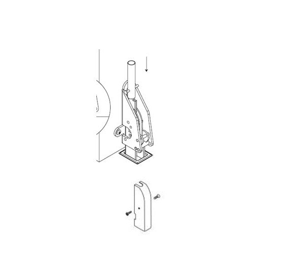 Dormakaba EDP921 ED Latch Mechanism & Cover Bottom