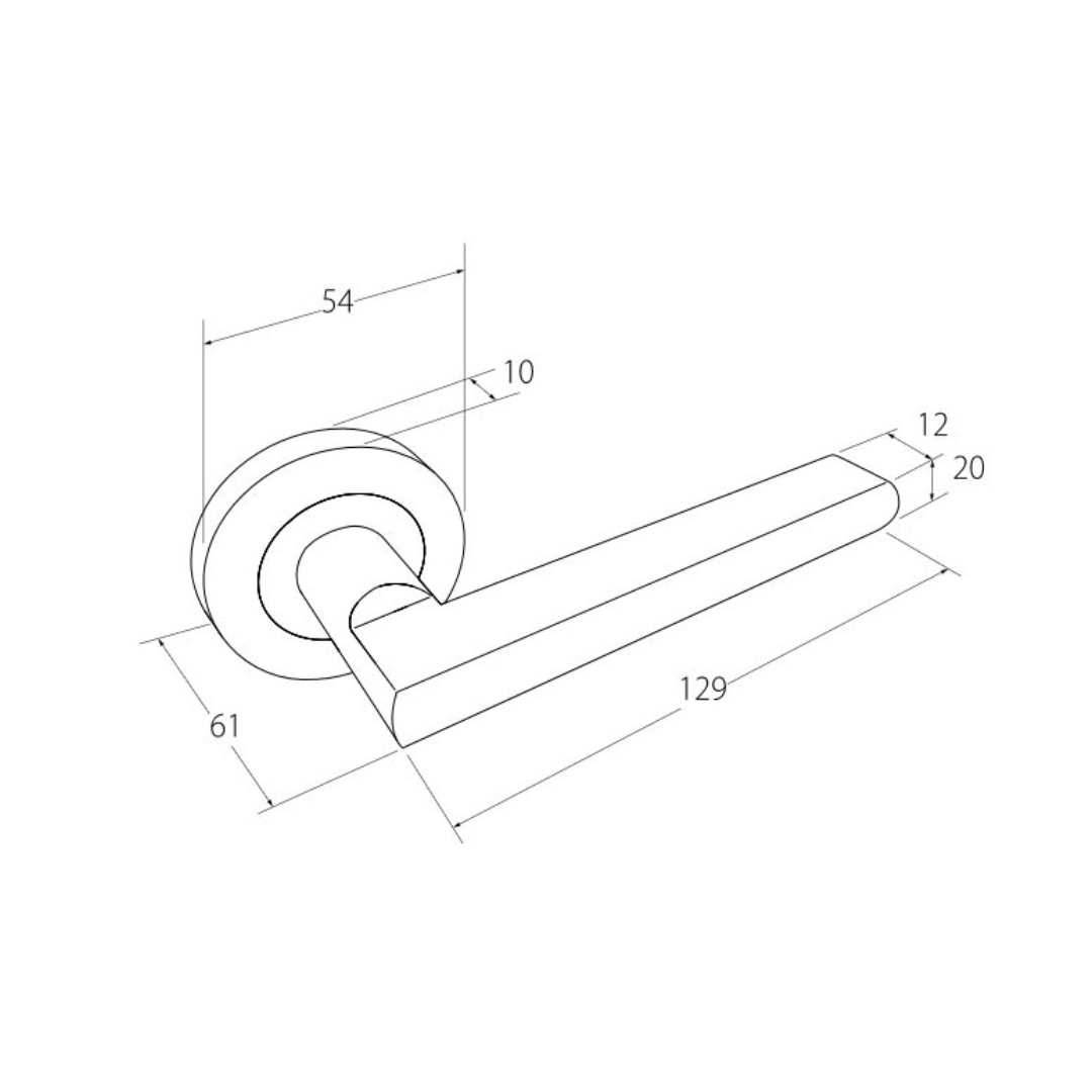 Zanda Epic Dummy Set - Satin Brass